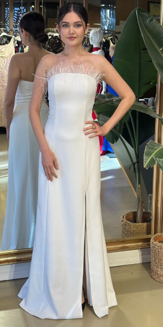 Defolu Abiye Elbise 95088 - 1