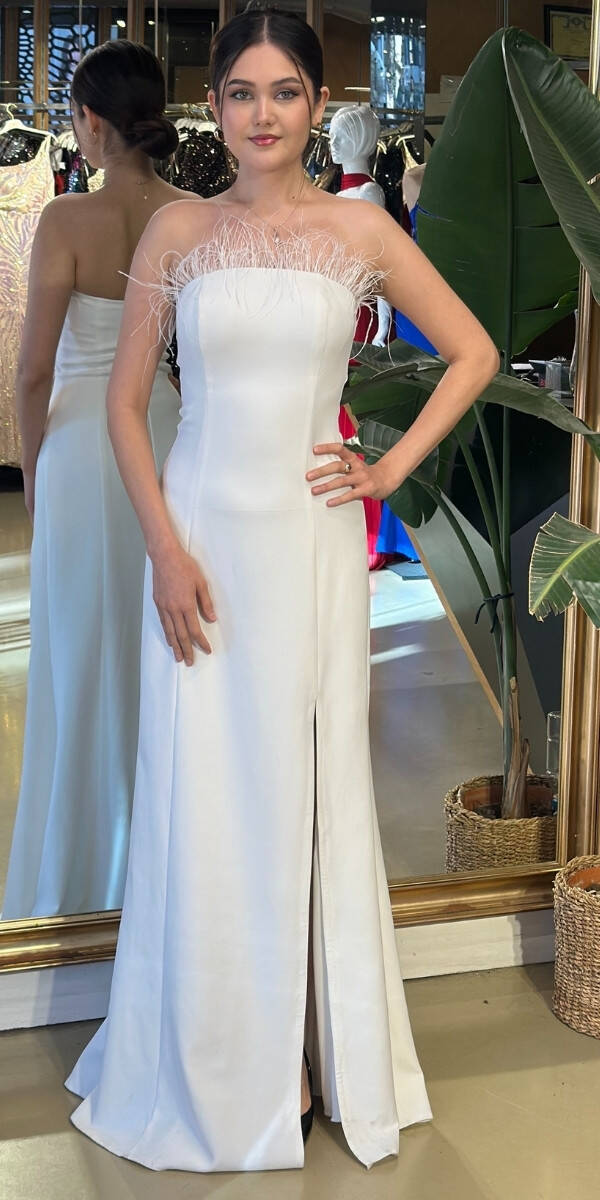 Defolu Abiye Elbise 95088 - 1