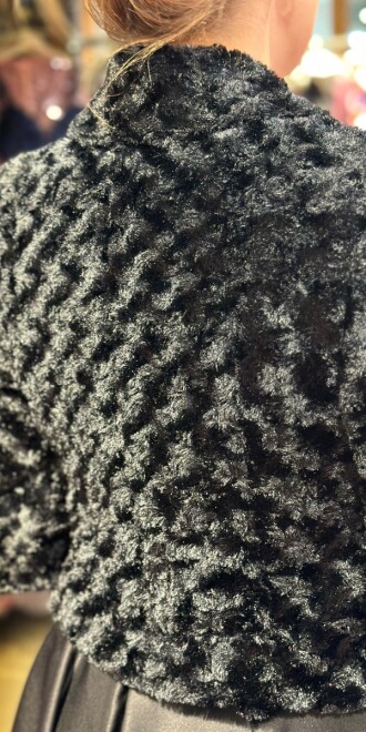 Black Bolero Evening Dress 519 - 3