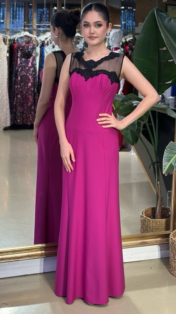 İndirimli Krep Abiye 95151 - 1