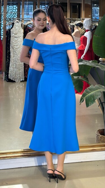 İndirimli Krep Abiye 95188 - 2