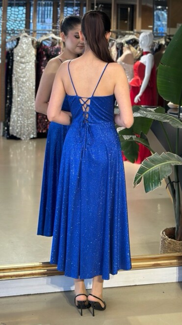 İndirimli Simli Abiye 95194 - 2