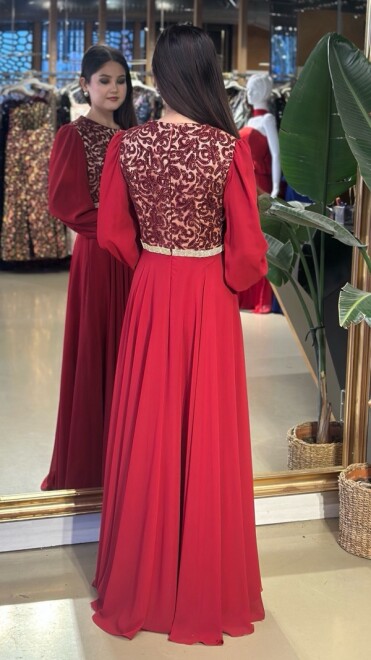 Şifon Abiye 95050 - 60